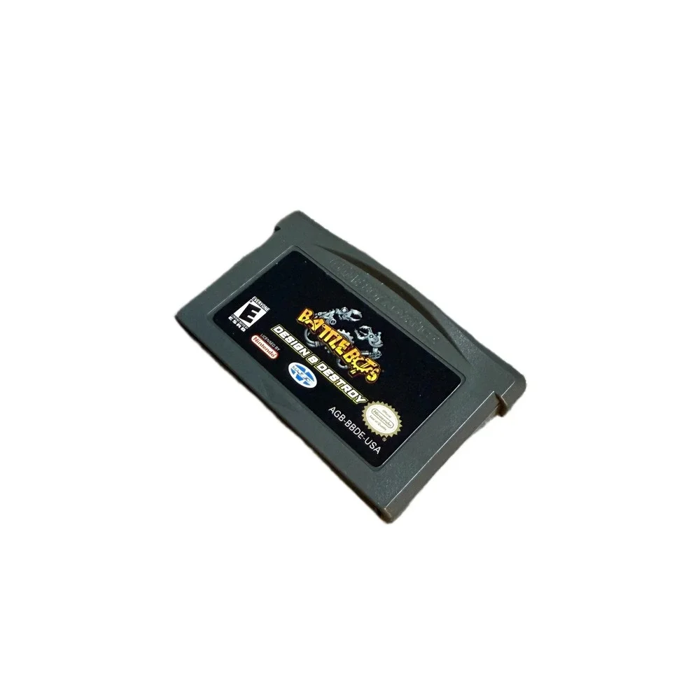 BattleBots Design & Destroy Nintendo Game Boy Advance GBA AGB-BBDE-USA Authentic